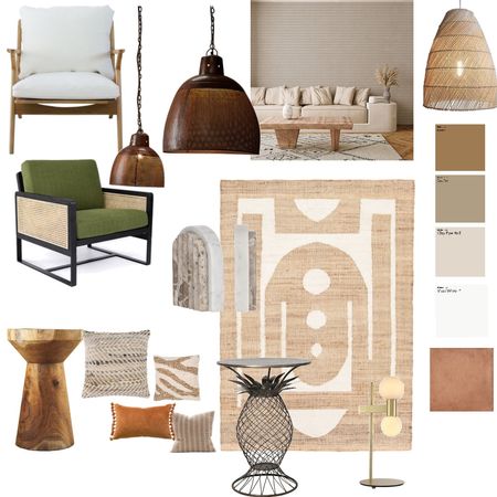 Paradise Island Interior Design Mood Board by allenava - Style Sourcebook