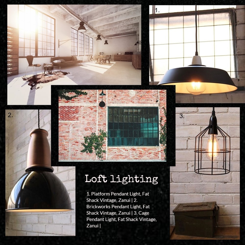 Loft lighting Mood Board by Jo Taylor on Style Sourcebook