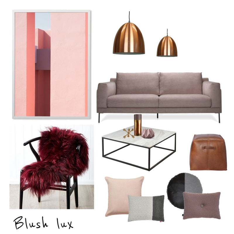 Blush lux Mood Board by Studio Black Interiors on Style Sourcebook