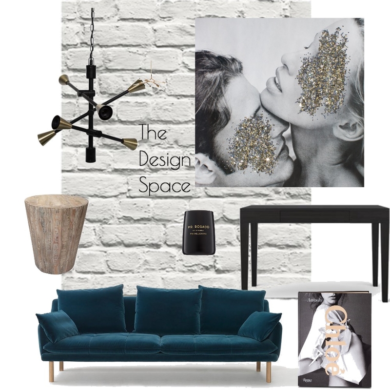 Luxe Living Room Mood Board by TheDesignSpace on Style Sourcebook
