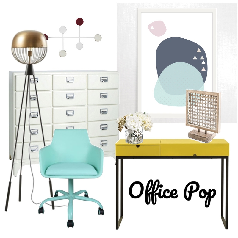 Office Pop Mood Board by The Leadership Designers on Style Sourcebook