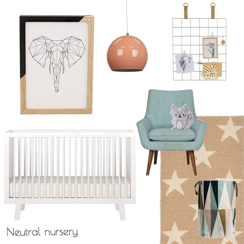 Neutral nursery Mood Board by Amy Collins-Walker on Style Sourcebook