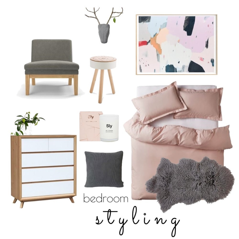Bedroom Mood Board by Rebecca Kurka on Style Sourcebook