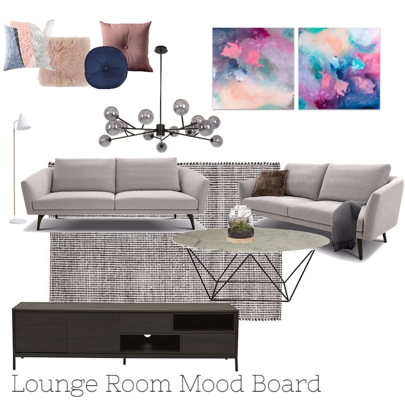 Scandi/Modern Lounge Mood Board by Melissa on Style Sourcebook