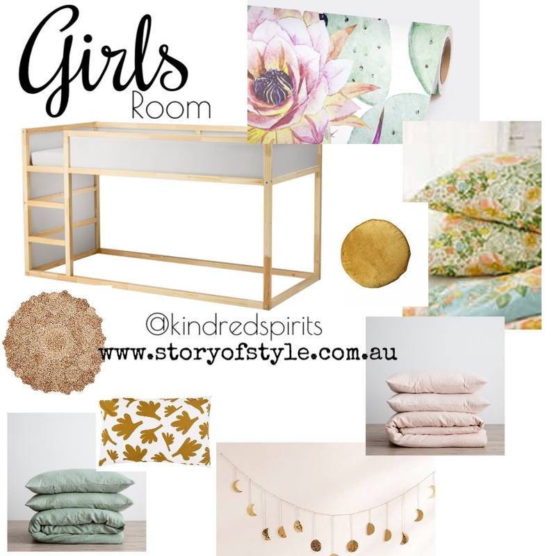 Girl's Room Mood Board by StoryOfStyle on Style Sourcebook