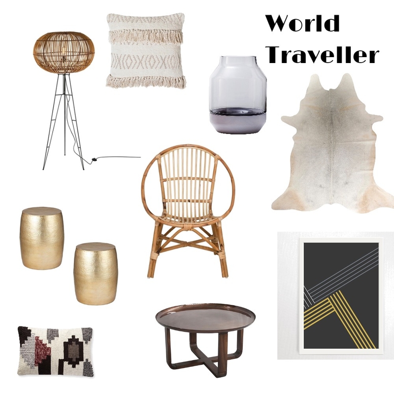 World Traveller Mood Board by Ariella on Style Sourcebook