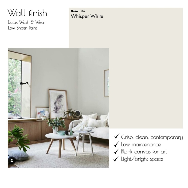 Dulux Whisper White Mood Board by hollymiskimmin on Style Sourcebook