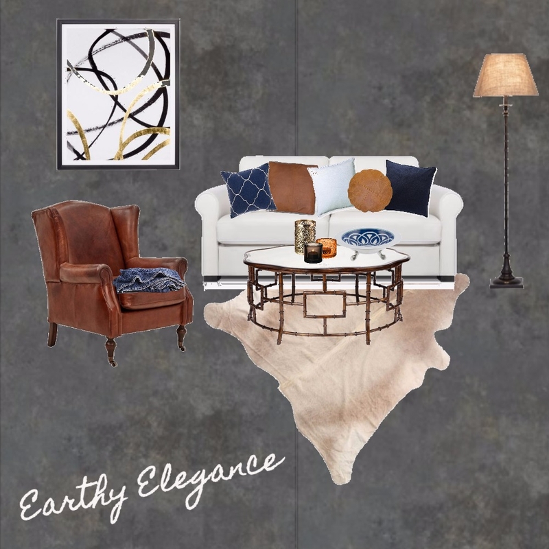 Lounge - Earthy Elegance Mood Board by Tracy Meyer on Style Sourcebook