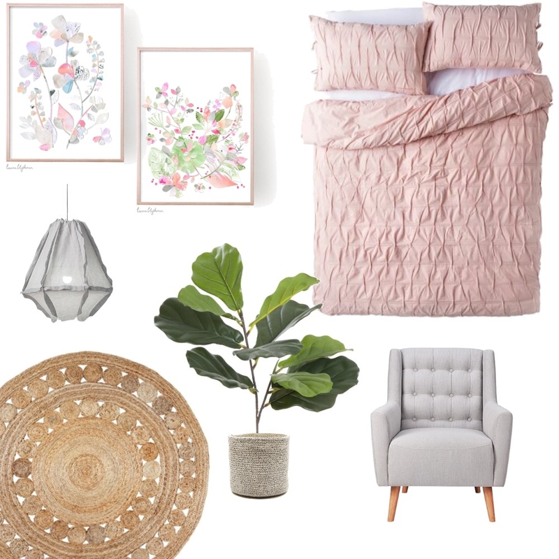 Pretty in Pink Mood Board by Lush Interior Design  on Style Sourcebook