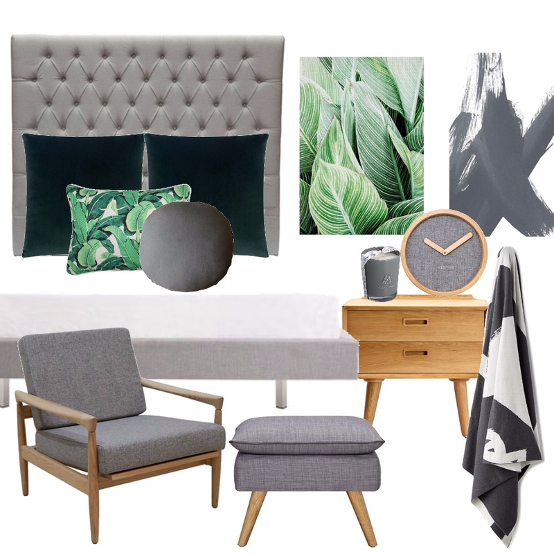 Green bedroom Mood Board by Kirsty on Style Sourcebook