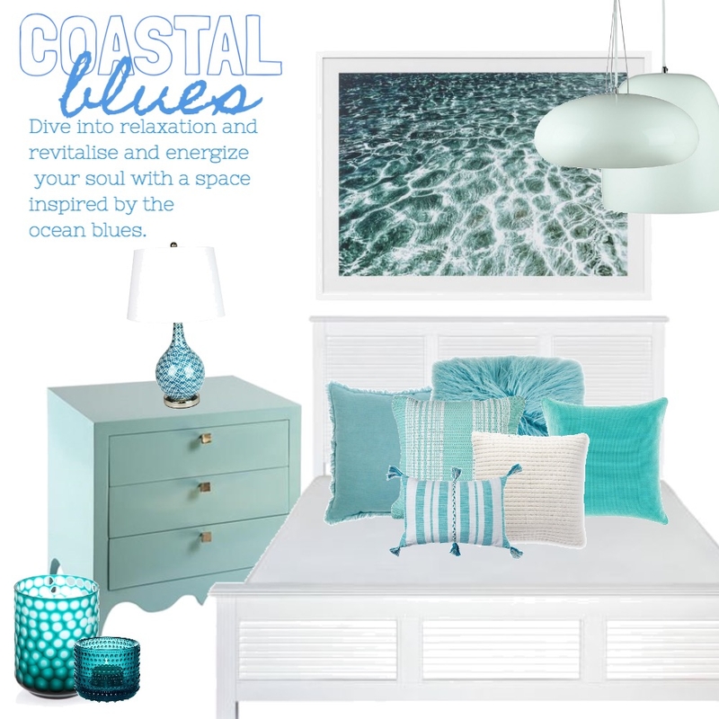 Coastal Blues Mood Board by Silvergrove Homewares on Style Sourcebook
