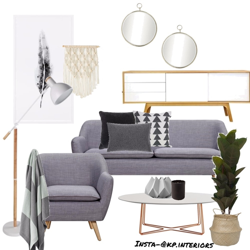 Scandi Living Mood Board by Kirsty on Style Sourcebook
