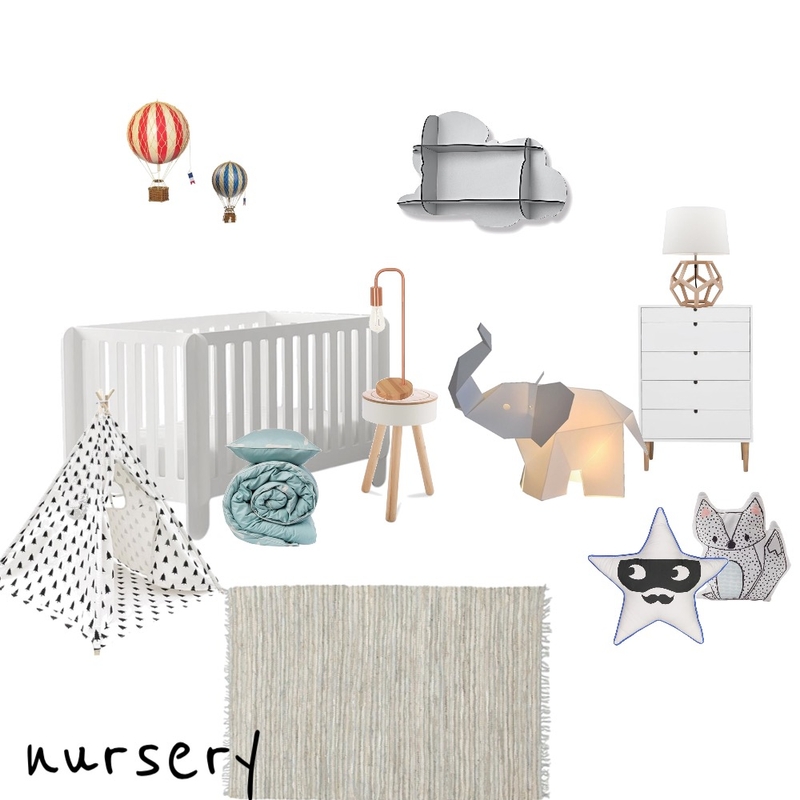 nursery Mood Board by graceo on Style Sourcebook