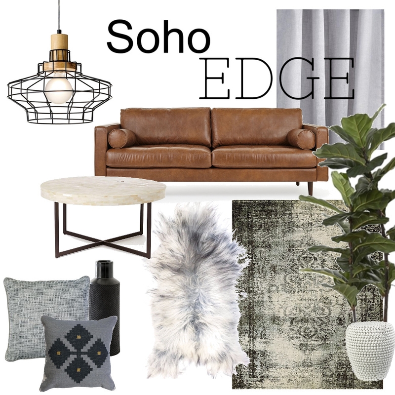 Soho Edge Mood Board by suparosie on Style Sourcebook