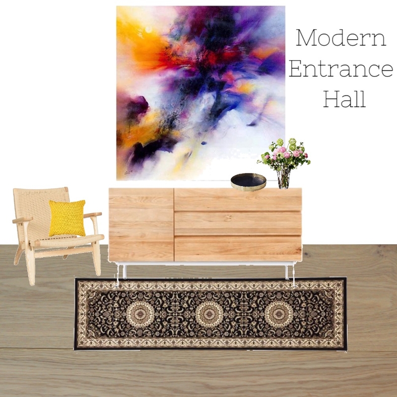 Modern Entrance Hall Mood Board by Nonceba Nyoni on Style Sourcebook