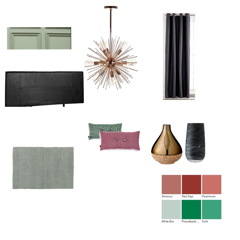 soho apartment bedroom sample Mood Board by Letitiaedesigns on Style Sourcebook
