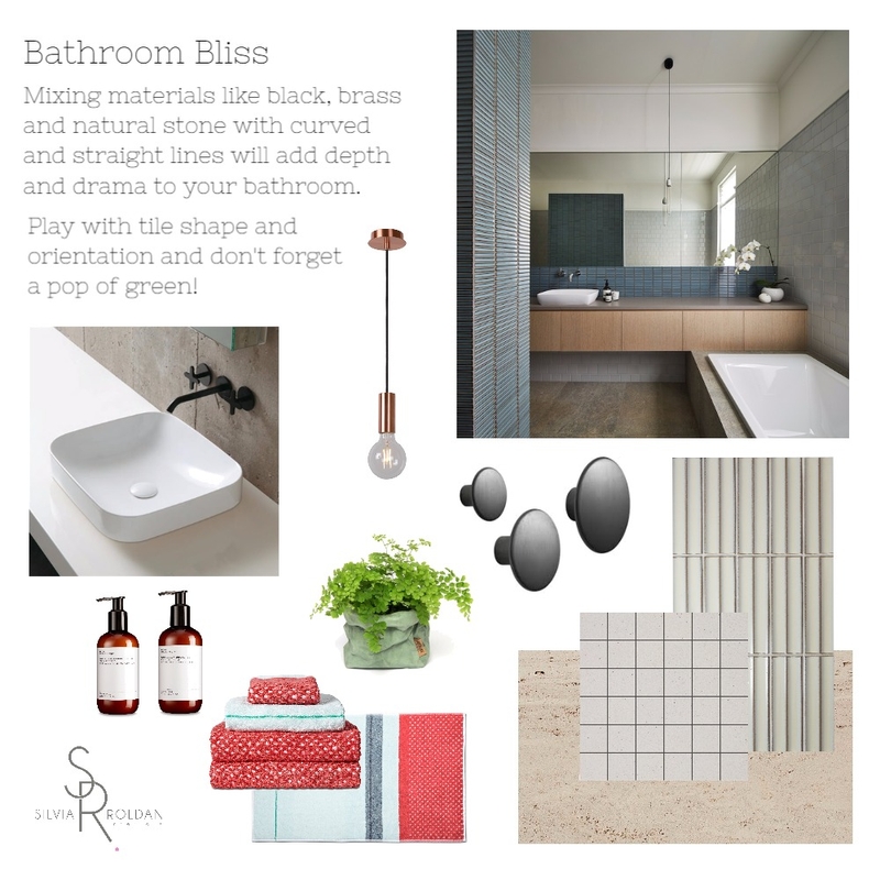 Bathroom Bliss Mood Board by Studio Esar on Style Sourcebook