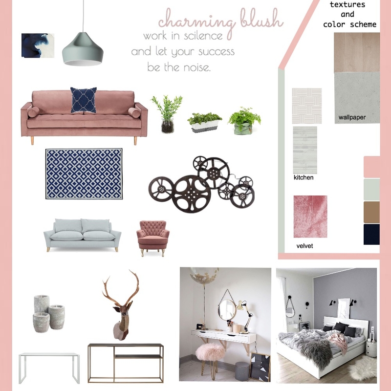 studio apartment Mood Board by zahraebh on Style Sourcebook