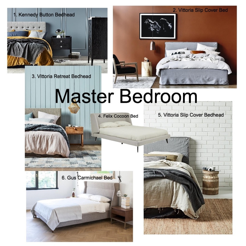 Master Bedroom - Surrey Hills Project Mood Board by helenjaman on Style Sourcebook