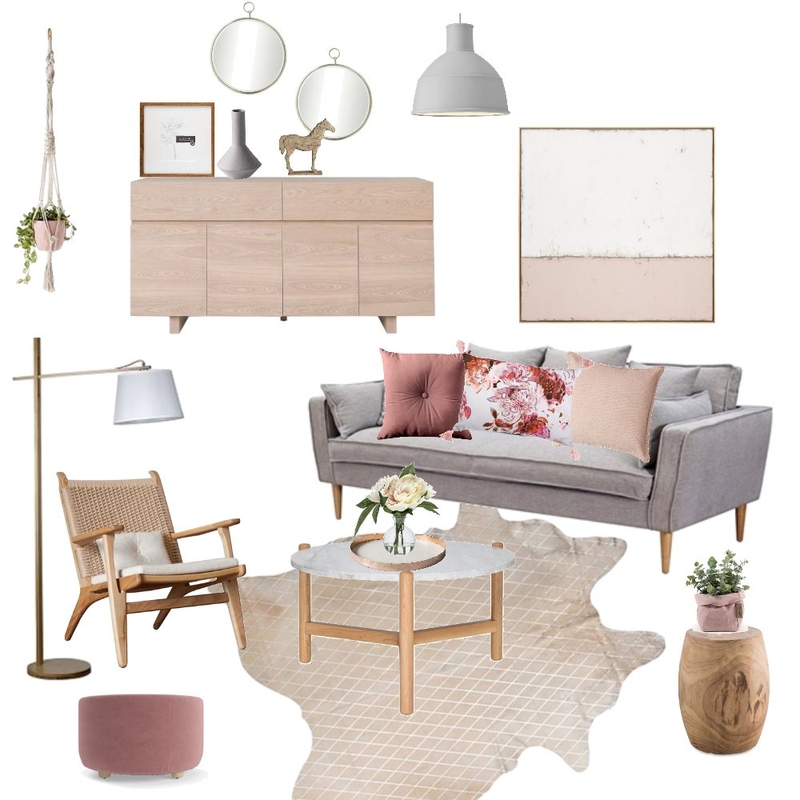Blush Pony Mood Board by Bloom Styling Co on Style Sourcebook