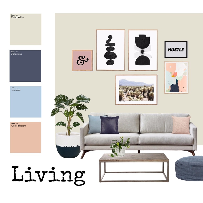 Casual Living Room Mood Board by Janine on Style Sourcebook