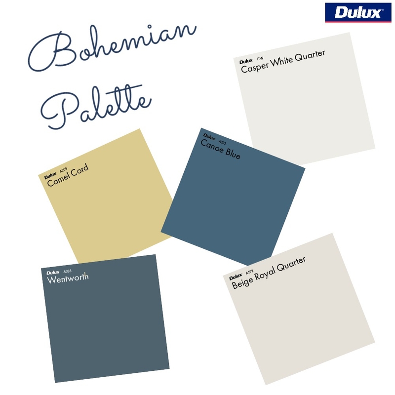 Dulux Bohemian Colour Palette Mood Board by Dulux Australia on Style Sourcebook