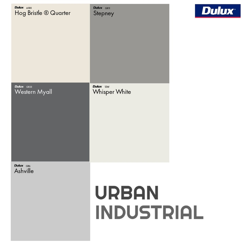 Dulux Urban Industrial Colour Palette Mood Board by Dulux Australia on Style Sourcebook