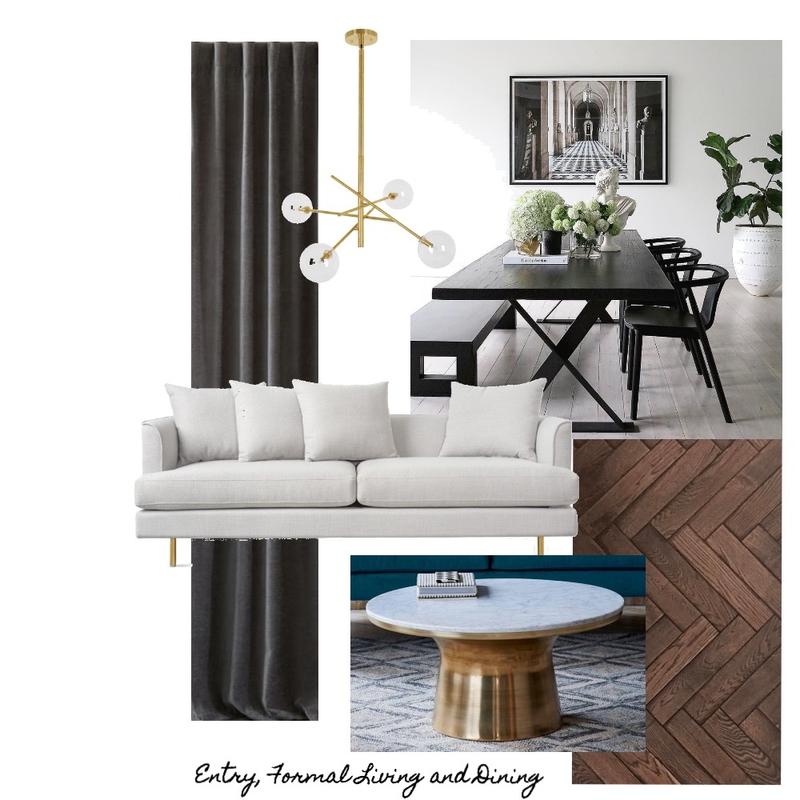 Entry, Formal Living and Dining Mood Board by hollymiskimmin on Style Sourcebook