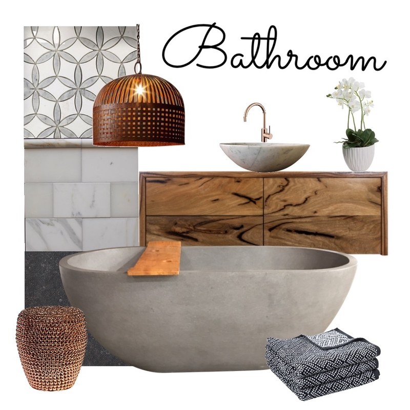 Bathroom Mood Board by QuirkyDesign on Style Sourcebook