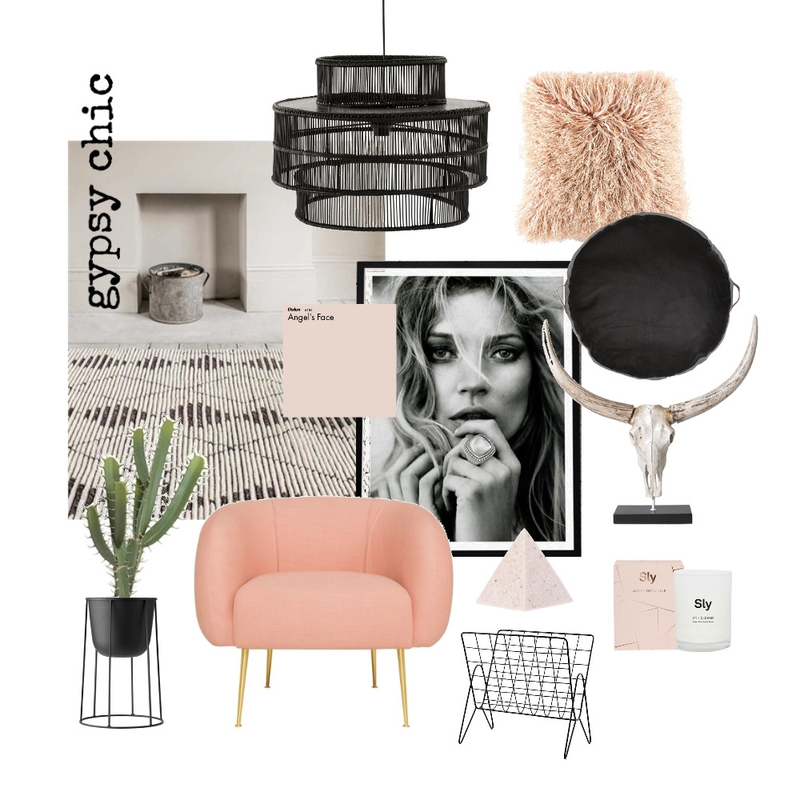Gypsy Chic Living Room Mood Board by design_social on Style Sourcebook