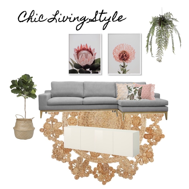 Chic Living Style Mood Board by dearlittlehome on Style Sourcebook