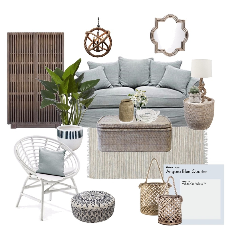 Rustic Coastal Mood Board by Thediydecorator on Style Sourcebook