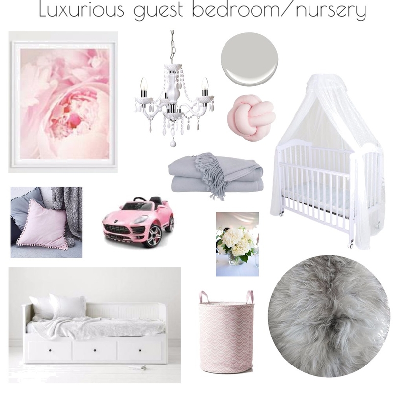 Guest Bedroom/Nursery Mood Board by Lindadm on Style Sourcebook