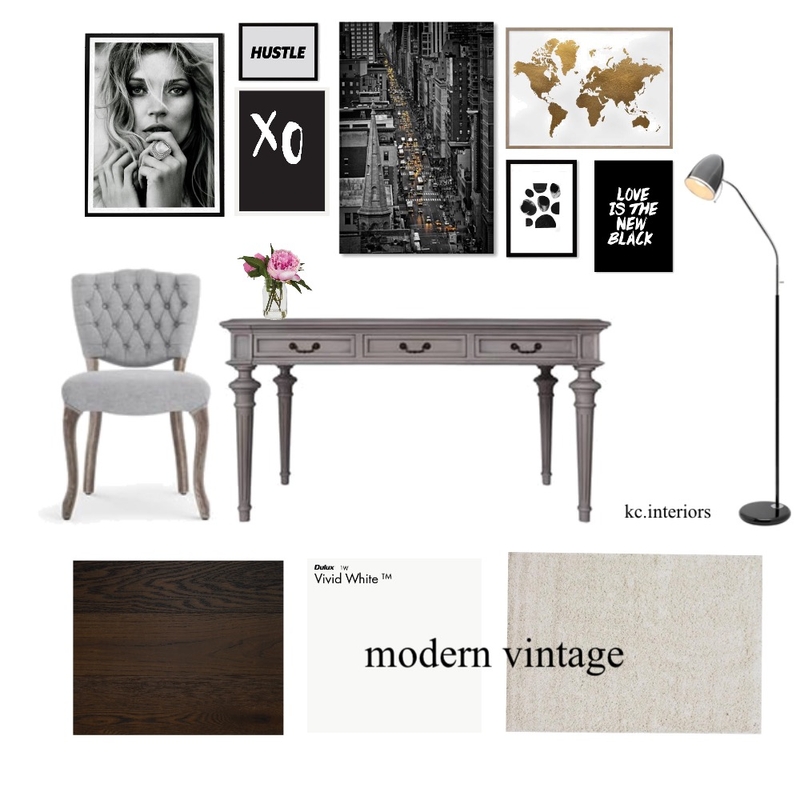 Modern vintage Mood Board by kcinteriors on Style Sourcebook