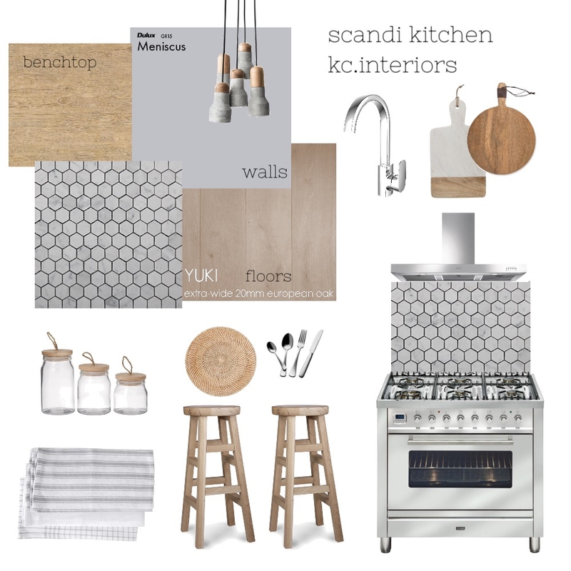 Scandi kitchen Mood Board by kcinteriors on Style Sourcebook