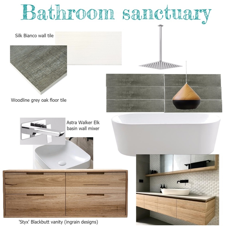 Bathroom Sanctuary Mood Board by Aecads on Style Sourcebook