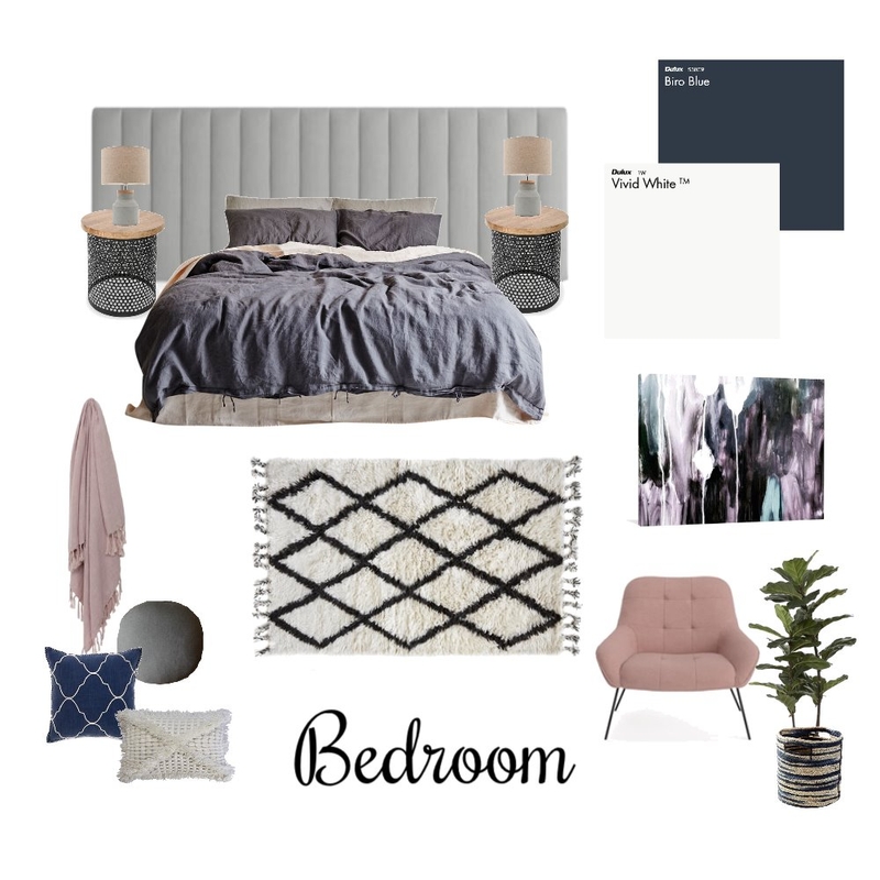 Master Bedroom Mood Board by Reflective Styling on Style Sourcebook
