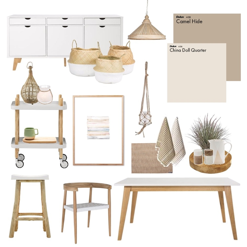 Natural dining Mood Board by Thediydecorator on Style Sourcebook