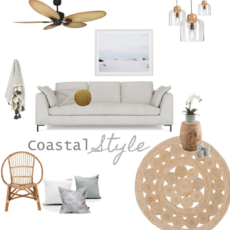 Coastal Mood Board by thebohemianstylist on Style Sourcebook