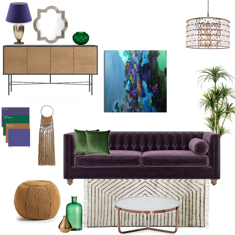 ultra violet split complementary Mood Board by Letitiaedesigns on Style Sourcebook