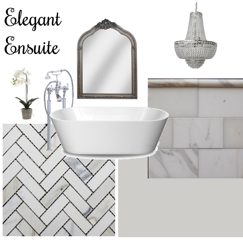 Elegant Ensuite Mood Board by DIYDecorator on Style Sourcebook