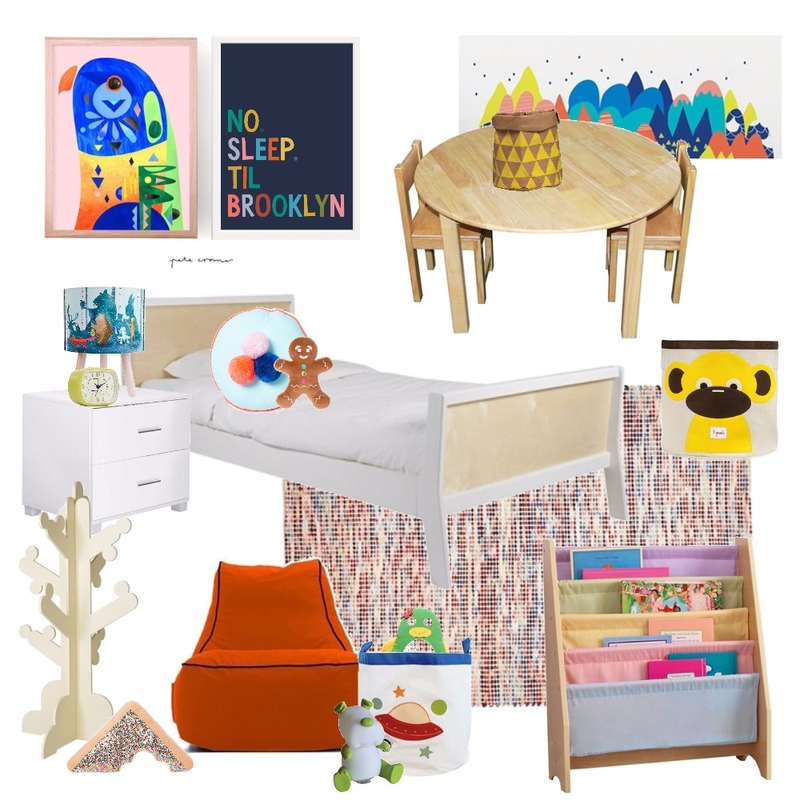 Colourful kids room Mood Board by Thediydecorator on Style Sourcebook