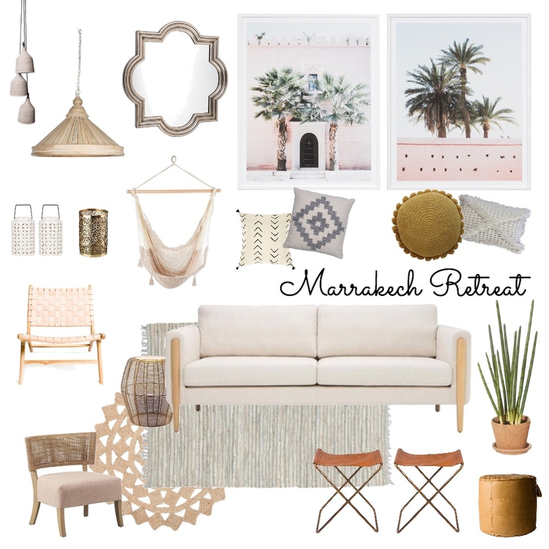 Marrakech Retreat Mood Board by My Kind Of Bliss on Style Sourcebook