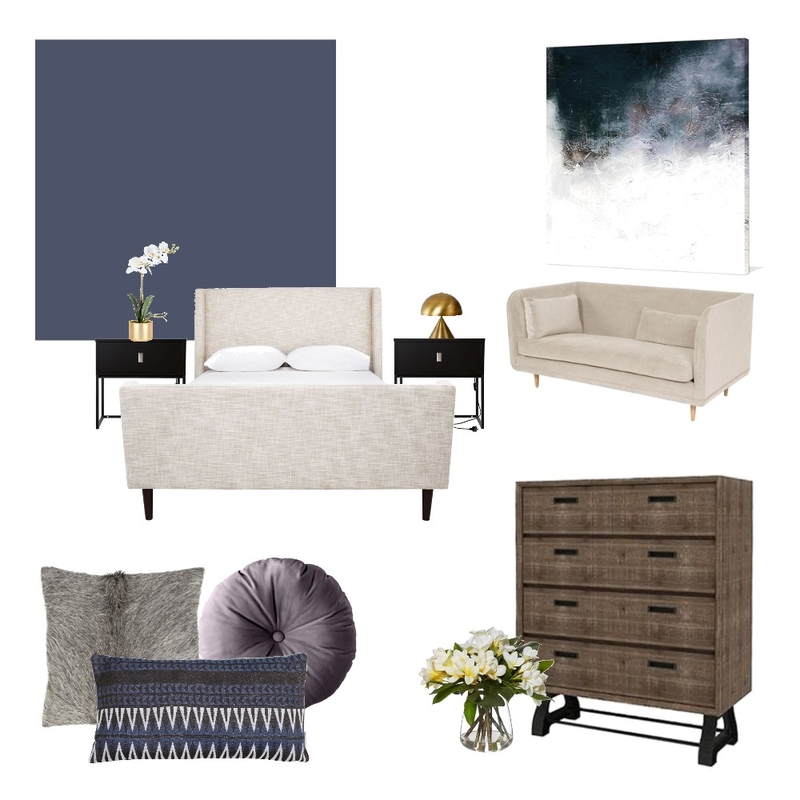 Guest bedroom Mood Board by Laura on Style Sourcebook