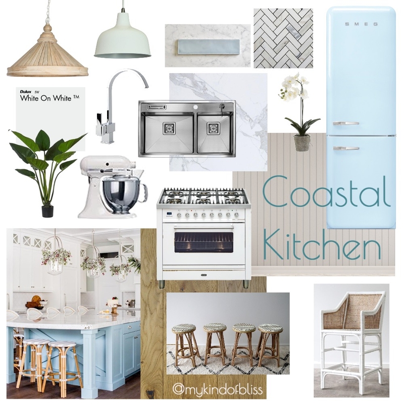 Coastal Kitchen Mood Board by My Kind Of Bliss on Style Sourcebook