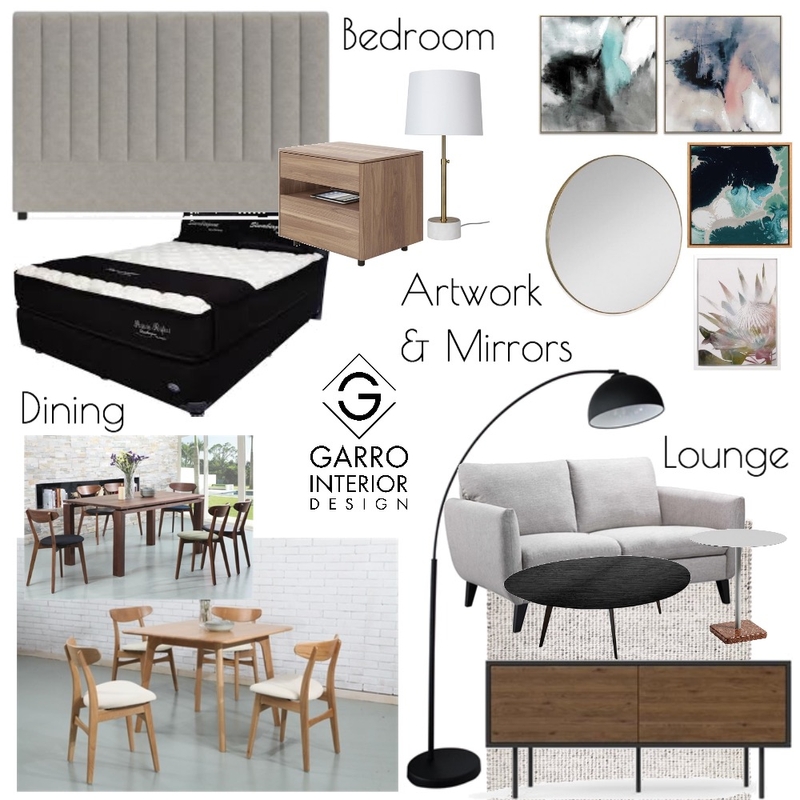 Apartment Mood Board Mood Board by Garro Interior Design on Style Sourcebook