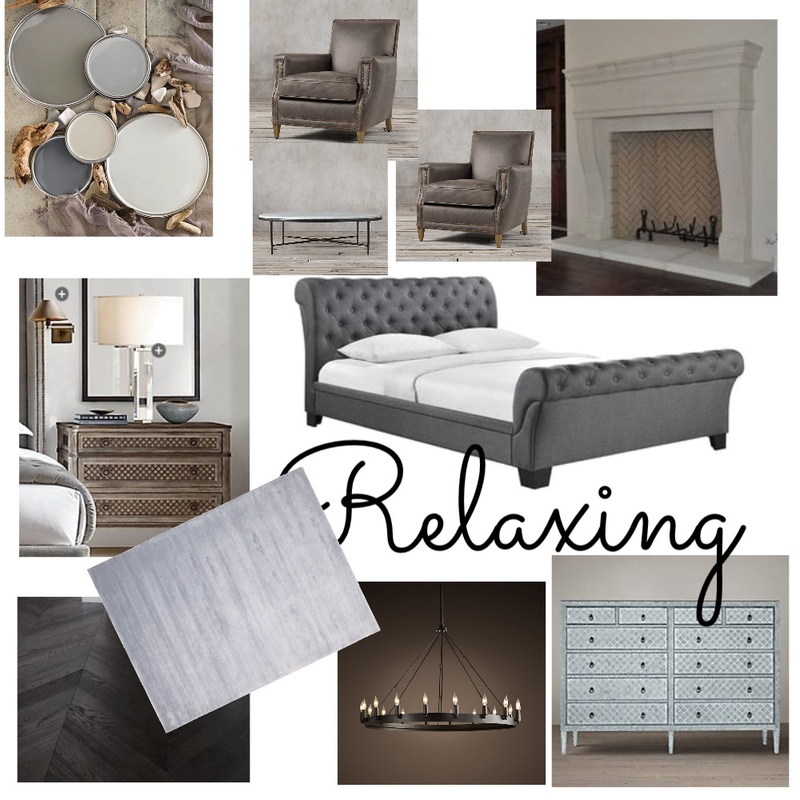 Relaxing Bedroom Mood Board by emckee on Style Sourcebook