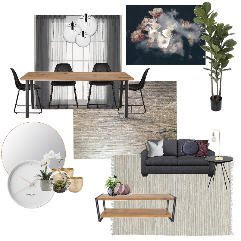 Option 3: Living/Dining/Kitchen Mood Board by houseofhangi on Style Sourcebook