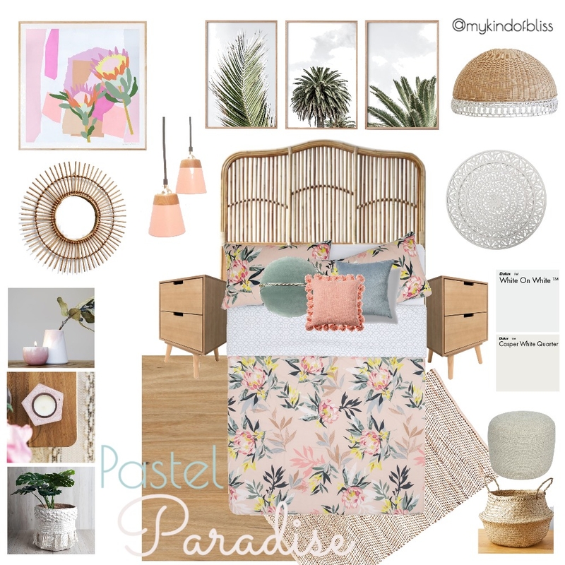 Pastel Paradise Mood Board by My Kind Of Bliss on Style Sourcebook