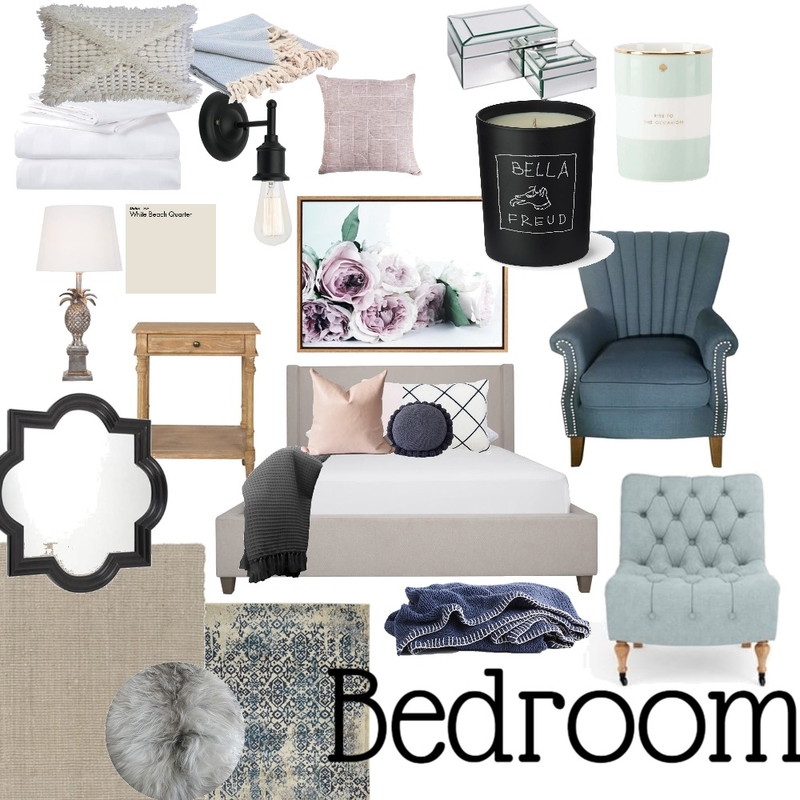 Serene Bedroom Mood Board by LauraMcPhee on Style Sourcebook